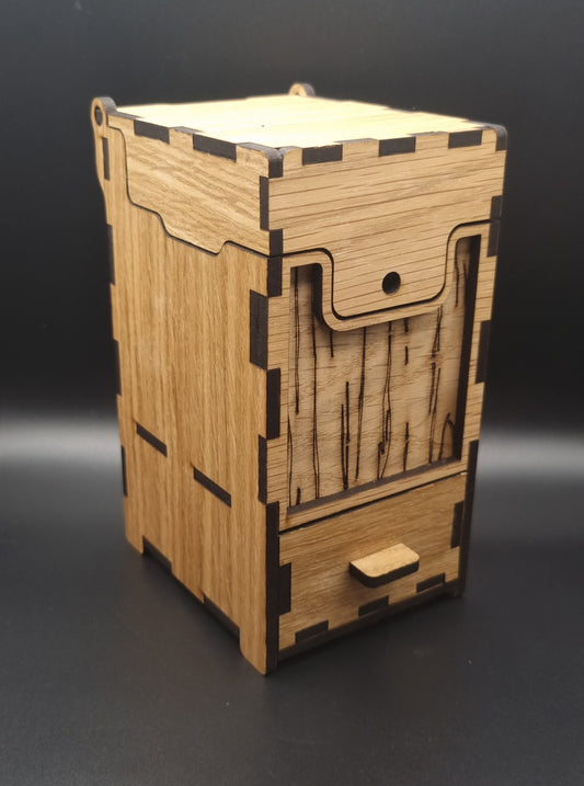 Card Box with Drawer