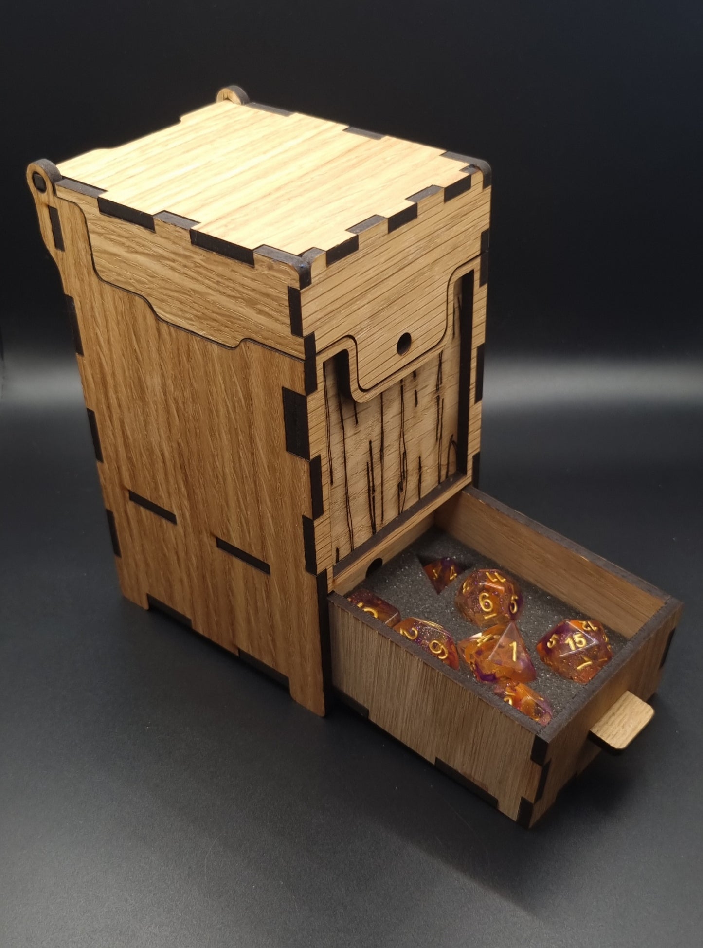 Card Box with Drawer