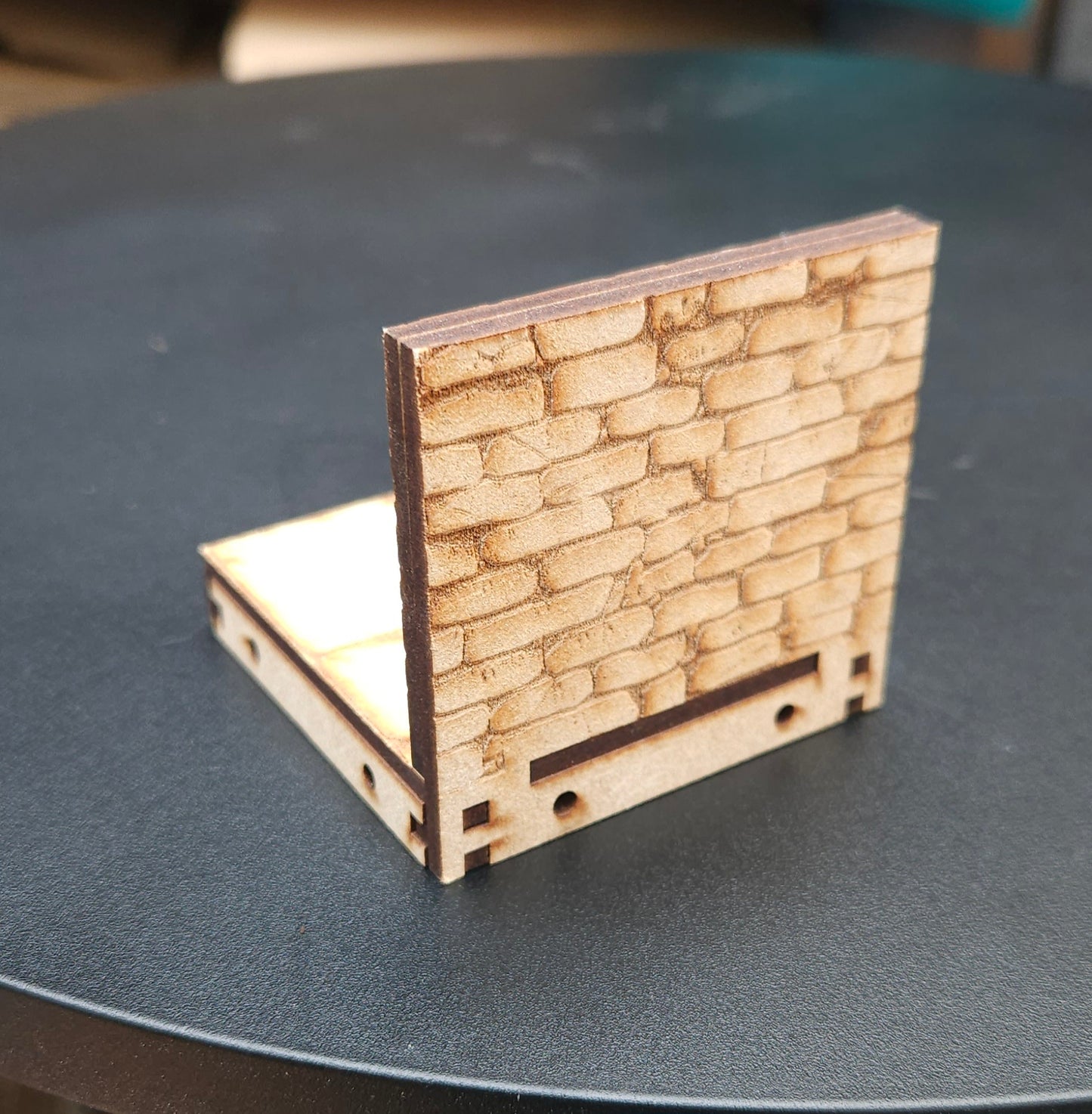 Modular Dungeon Terrain Set - 4 Wall Sections