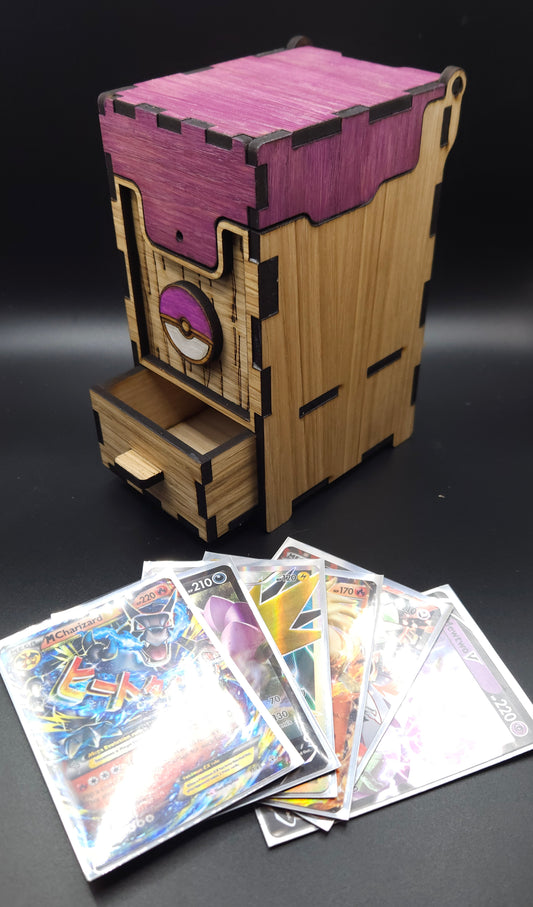 Master Ball Card Box with Drawer