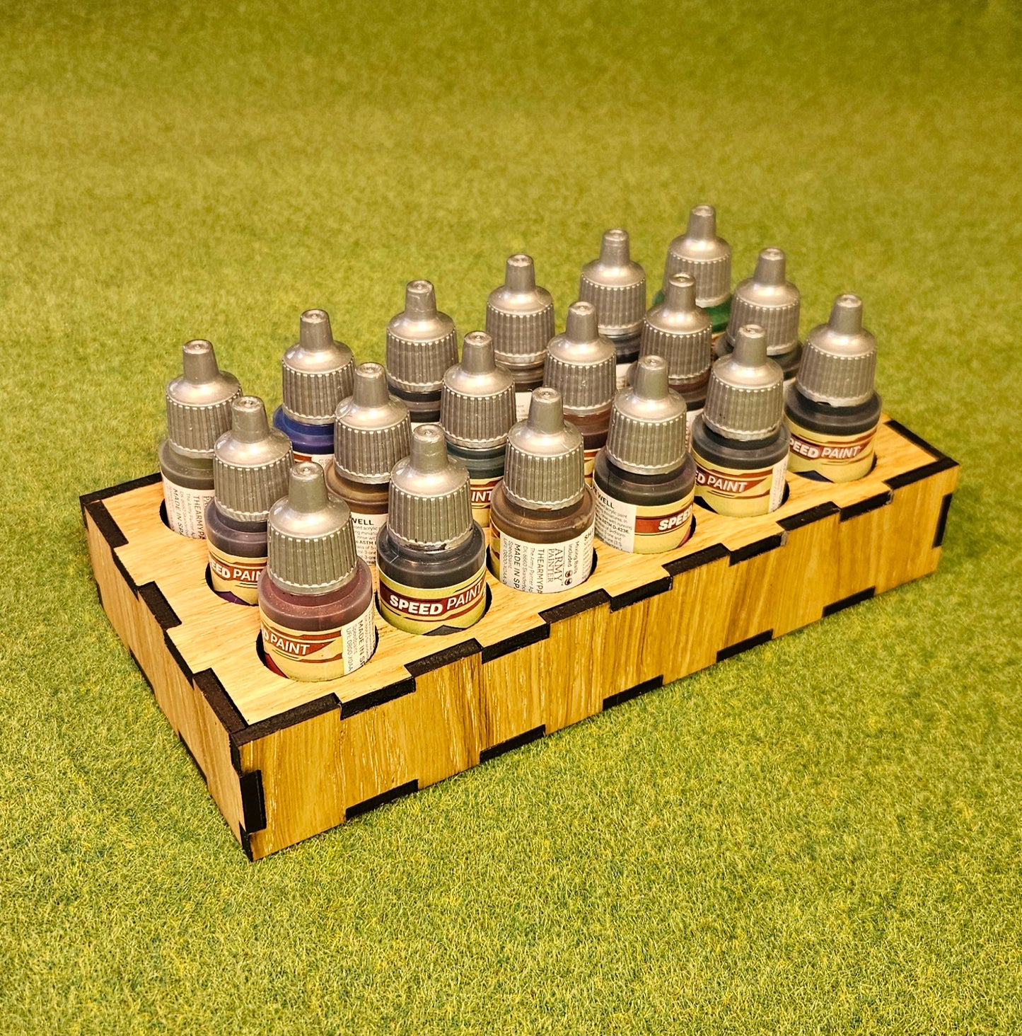 Paint / Mini Storage Unit Shelf - Paint Bottle Holder - 2 Slot