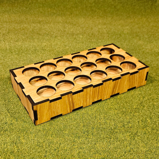 Paint / Mini Storage Unit Shelf - Paint Bottle Holder - 2 Slot