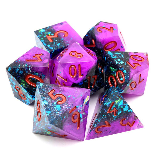 Void Walker | Sharp Edge Dice | 7-Polyhedral Set