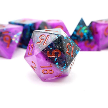 Void Walker | Sharp Edge Dice | 7-Polyhedral Set