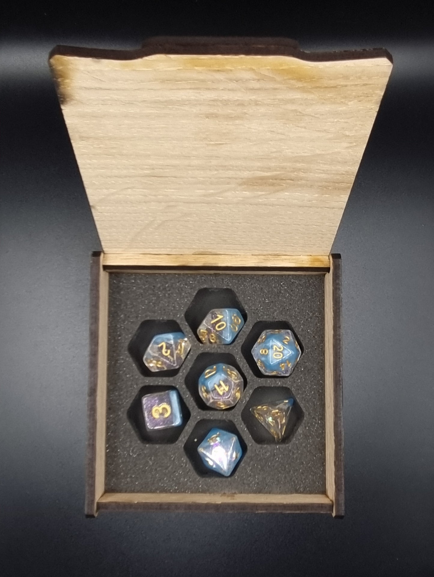 Character and Dice Slider Box