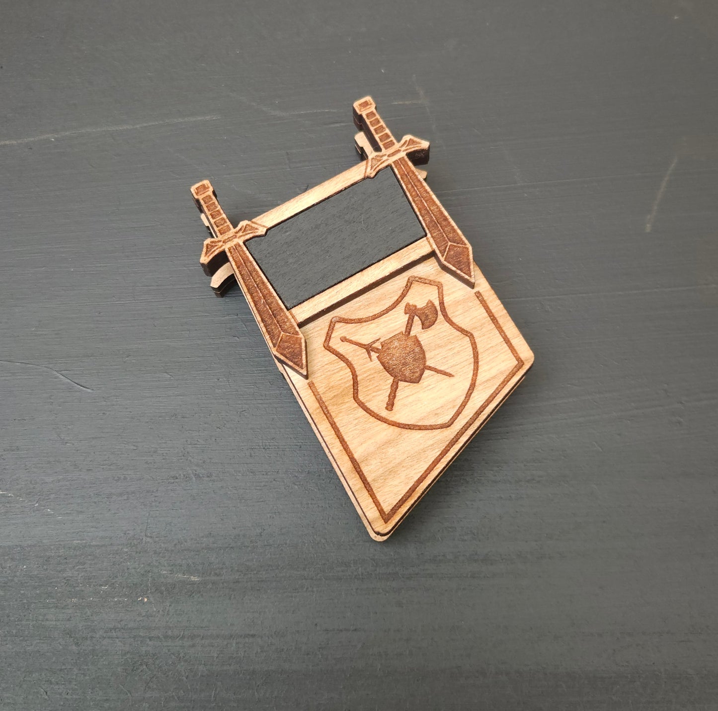 Wooden Initiative Trackers for Laser Edge Gaming DM Screens