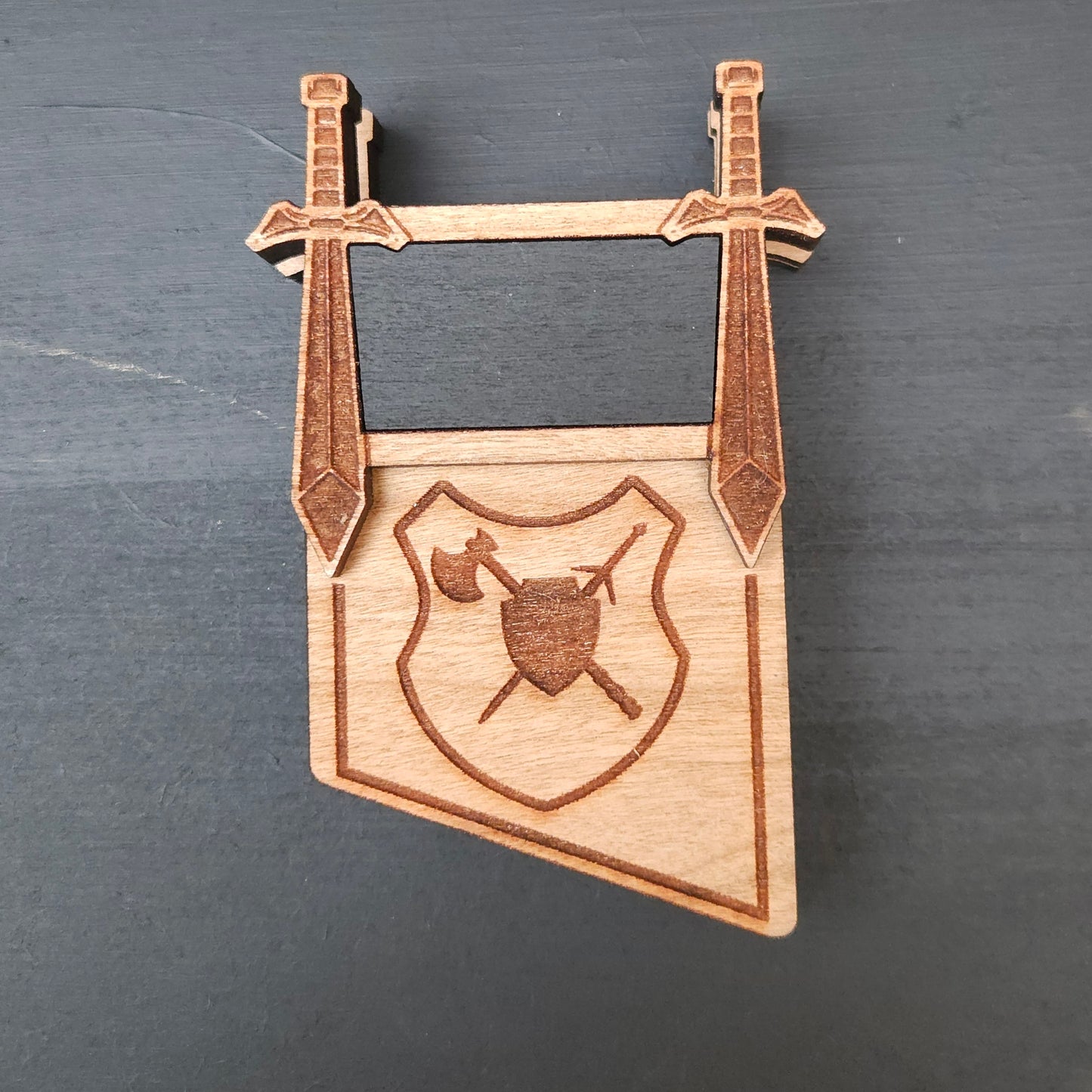 Wooden Initiative Trackers for Laser Edge Gaming DM Screens