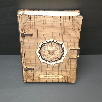 Cursed Wooden Pirate Storage Box