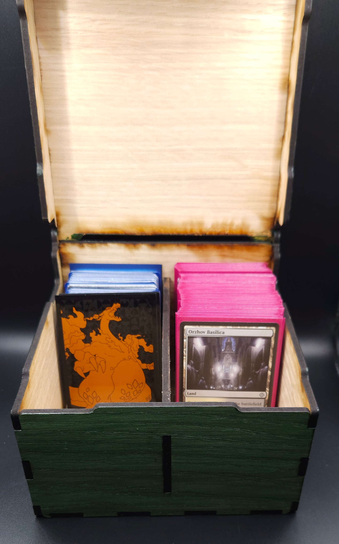 Customisable Large Deck / Card storage box without dividers