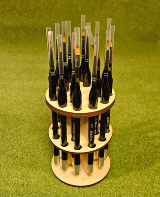 Round Paint Brush Stand