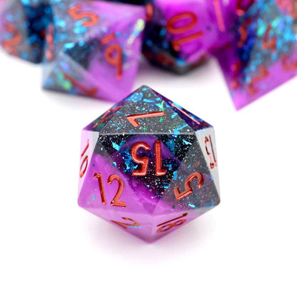 Void Walker | Sharp Edge Dice | 7-Polyhedral Set