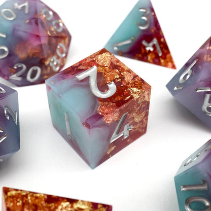 Arcane Fusion | Sharp Edge Dice | 7-Polyhedral Set