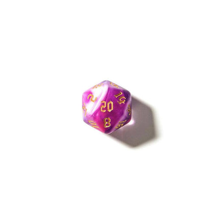 Sugarplum Swirl | Acrylic Dice | 7-Polyhedral Set