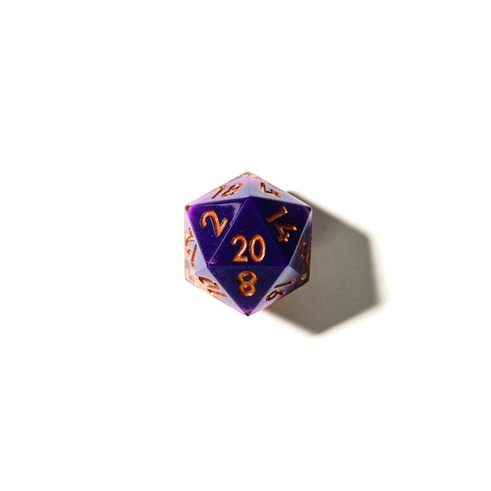 Royal Masquerade | Sharp Edge Dice | 7-Polyhedral Set