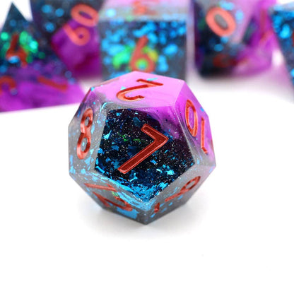 Void Walker | Sharp Edge Dice | 7-Polyhedral Set