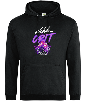 DnD Hoodie, ahh Crit, Nat 1